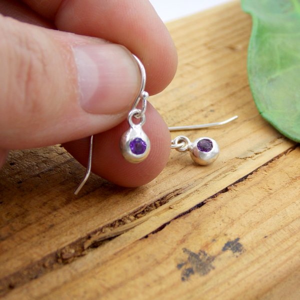 Organic Drop Birthstone Jewelry