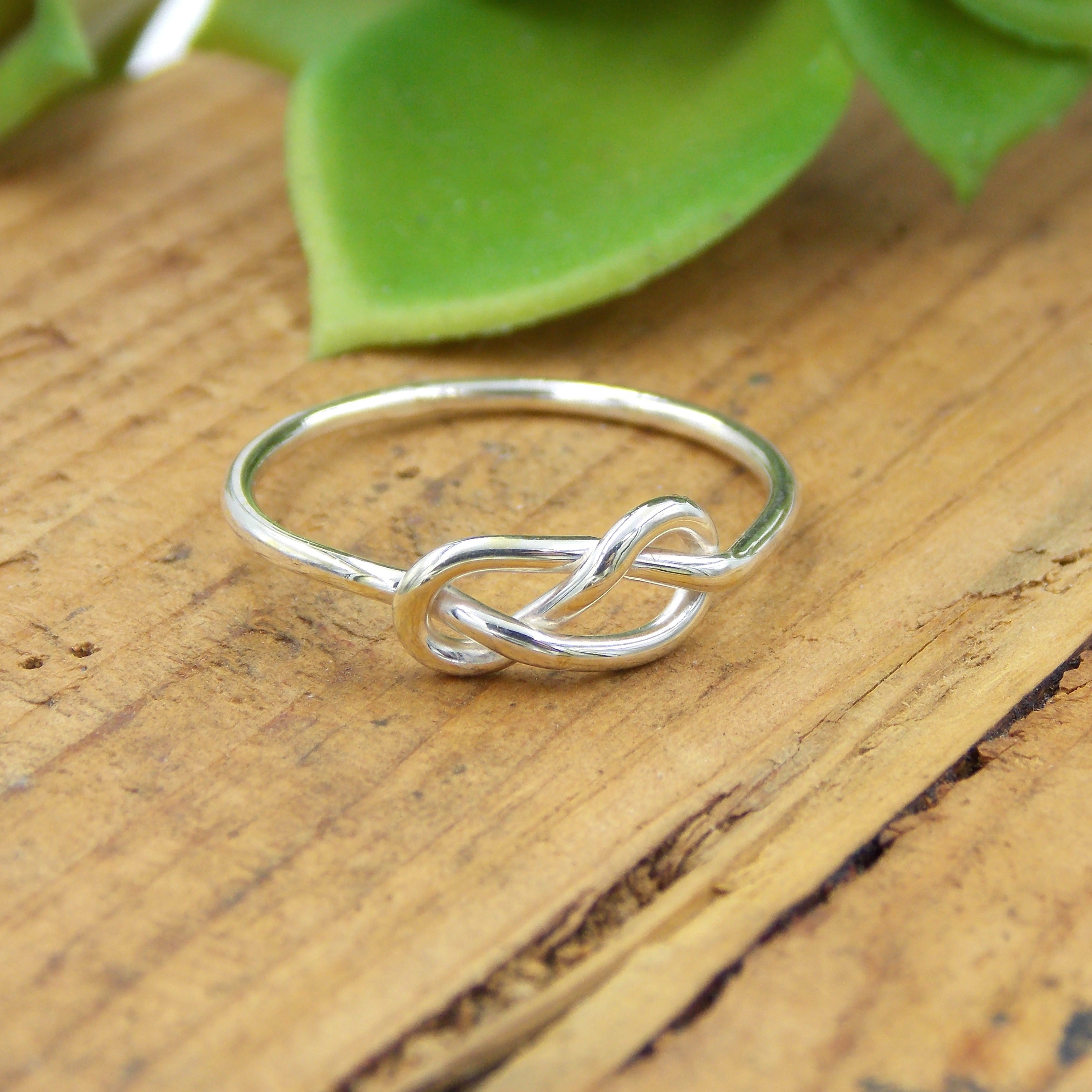 Infinity Knot Ring - Sterling Silver – Rito Originals