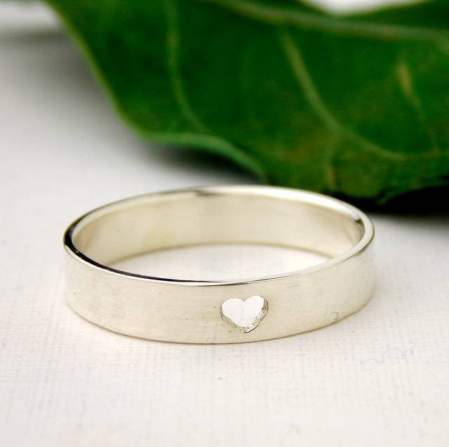 Rings - Heart Ring - Sterling Silver