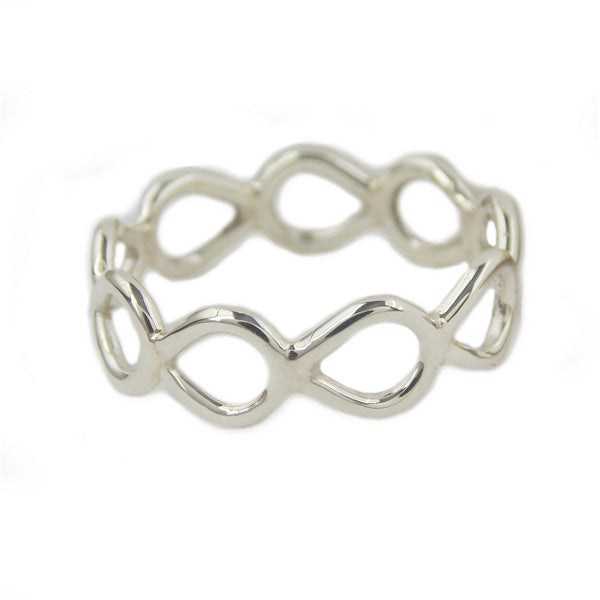 Rings - Sterling Loop Lace Ring