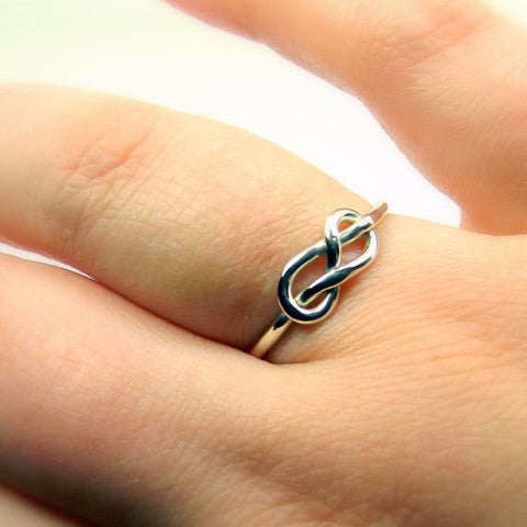 Rings - BATCH Of Infinity Knot Rings - Sterling Silver