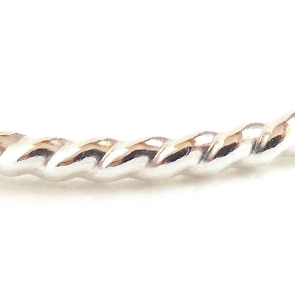 Sterling Silver Twisted Rope Stacking Ring - Rito Originals - 4