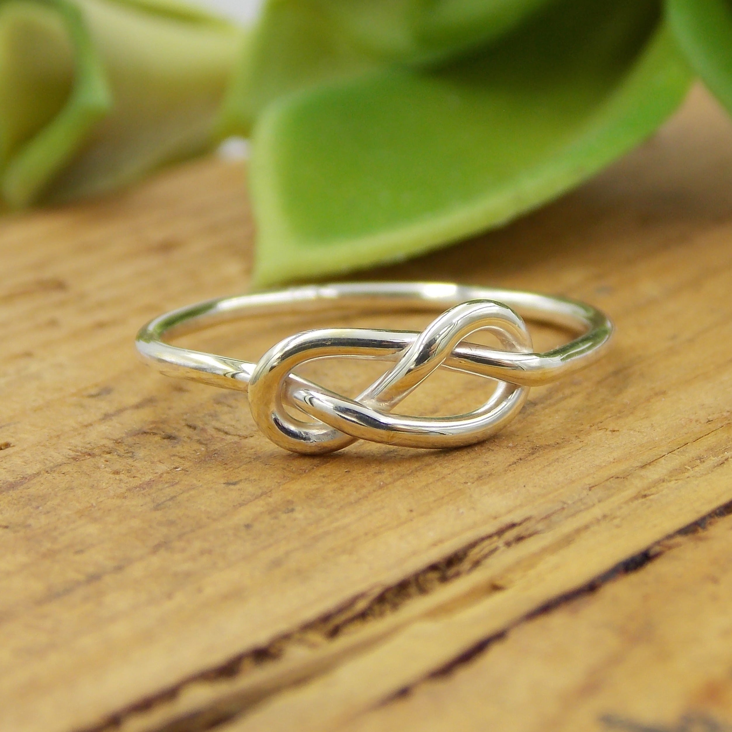 Infinity Knot Ring - Sterling Silver – Rito Originals